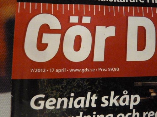 GÖR DET SJÄLV, NR 7-2012, TIDNING