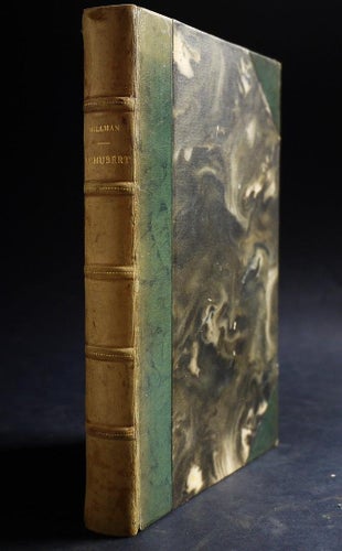 Schubert , av Adolf Hillman , 1922 , halvfranskt bokband med upphöjda bind