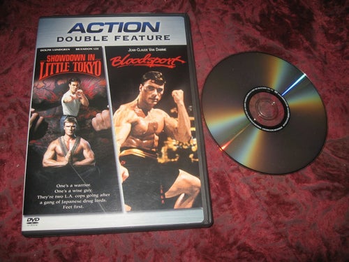 SHOWDOWN IN LITTLE TOKYO + BLOODSPORT (DOLPH LUNDGREN,BRANDON LEE) DVD REGION 1