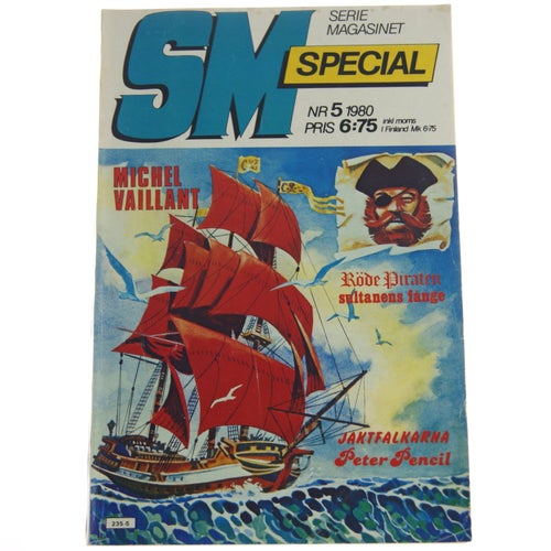 Seriemagasinet special - 1980 - NR 5 - Röde piraten | Peter Pencil