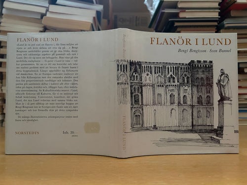 Flanör i Lund av Bengt Bengtsson, Sven Bunnel, bok, Very Fine plus