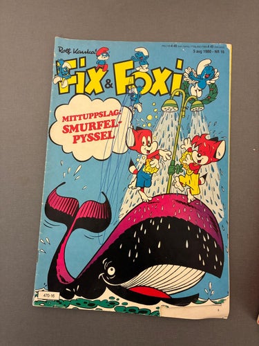 Fix & Foxi nr 16 1980