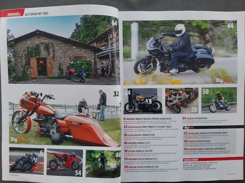 Allt om MC nr 7 2025: Ducati Panigale V2 S, H-D Low Rider ST, BMW M 1000 RR