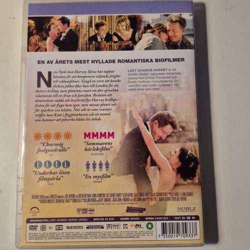 Last Chance Harvey (DVD) *Svensk text*