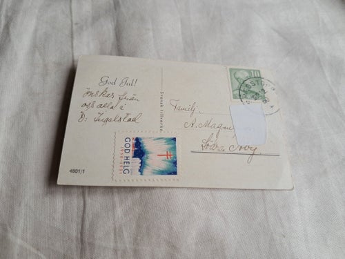 ÄLDRE MINDRE VYKORT JENNY NYSTRÖM