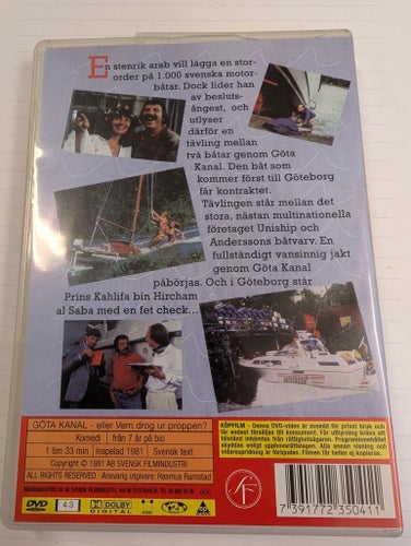 Göta Kanal - Eller Vem Drog Ur Proppen? (DVD)