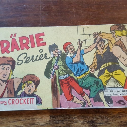 Prärieserier Med Davy Crockett / nr 24, 1962 / Gott skick