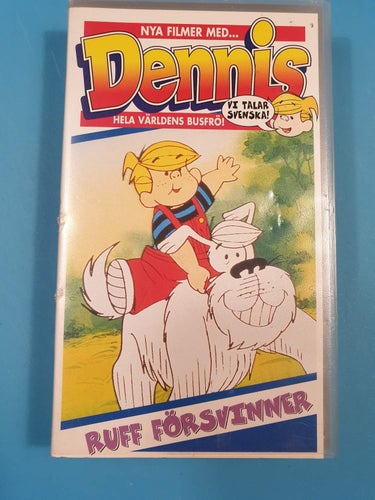 Dennis - Ruff försvinner  - VHS