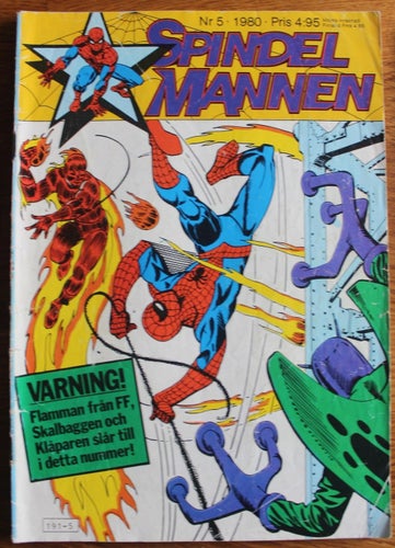 SPINDELMANNEN 1980 NR 5
