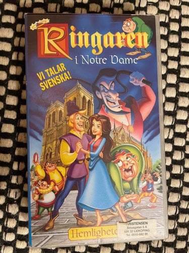 Ringaren i notre dame - VHS