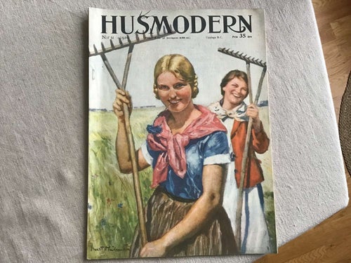 HUSMODER NR 31 1930 KUNGLIGT I SANDHAMN,KAKTUS,KORSSTYGN,PELLE MOLIN,FYFFES