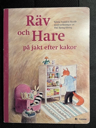 Räv och Hare på jakt efter kakor. / Sylva Vanden Heede