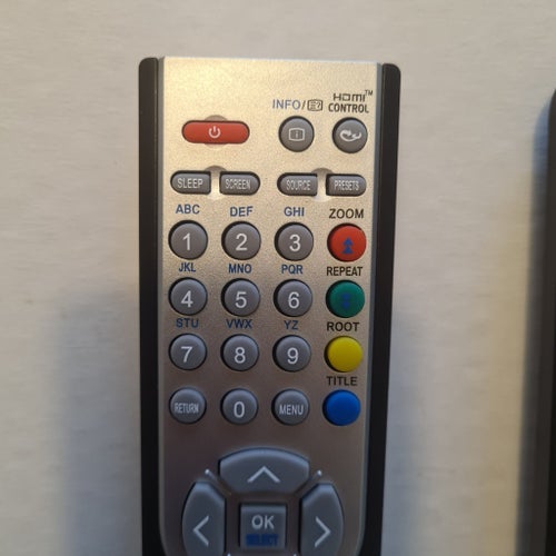 2st Fjärrkontroller till TV oanvänt