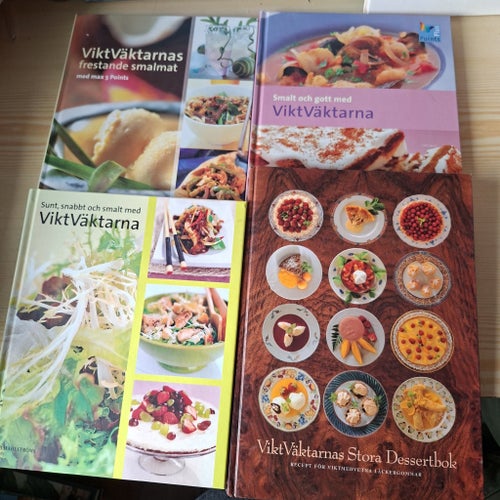 Viktväktarna kokbokspaket. 4 böcker.