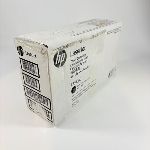 HP LaserJet Toner Cartridge CE505AC Svart
