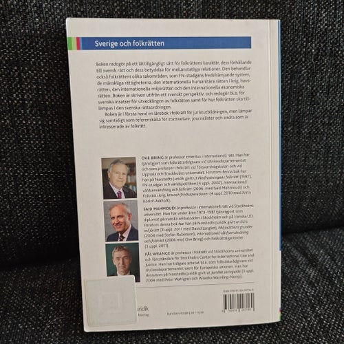 Sverige och folkrätten, Femte upplagan, 2014 - BOK I NYSKICK!