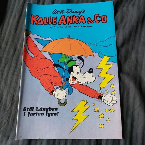 Kalle anka o co 1972 -nr 9