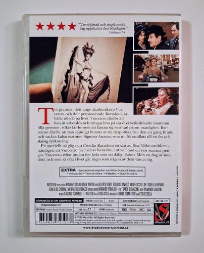 Signora Ananas - Ettore Scola - DVD i jättefint skick - Studio S