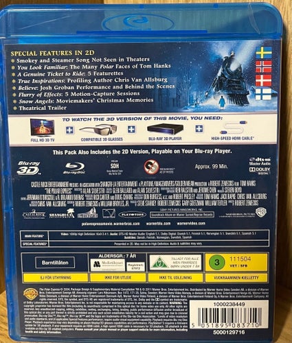The Polar Express 3D Blu-ray