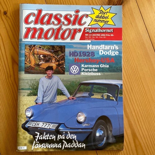 Classic Motor, Januari-Februari 1992