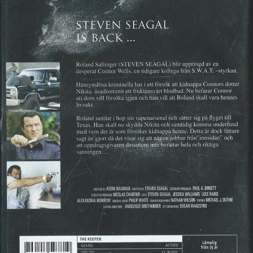 STEVEN SEAGAL - THE KEEPER (SVENSKT)