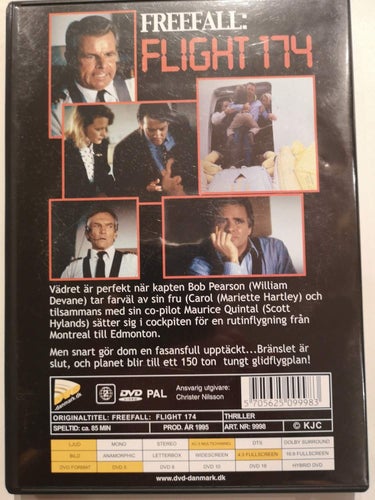 Freefall: Flight 174 (1995) Jorge Montesi med William Devane, Shelley Hack