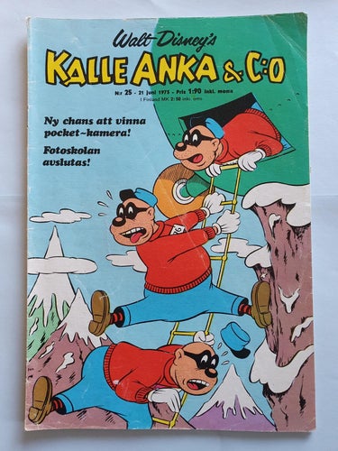 Kalle Anka & Co nr 25 från 1973