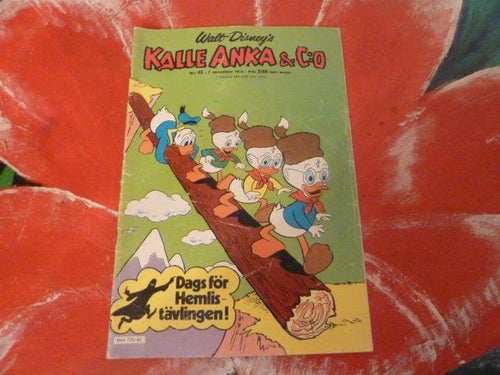 KALLE ANKA & CO, NR 45 - 1974, TIDNING