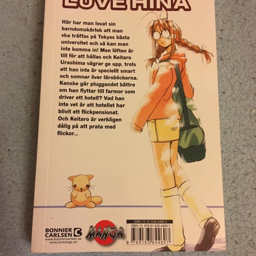 Love Hina vol 1 - svenska manga anime harem
