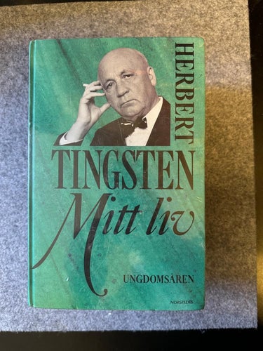 Herbert Tingsten - Mitt liv - 4 böcker inplastade