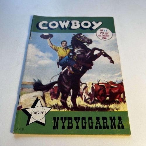 Cowboy nr 34 1961, toppex! VF
