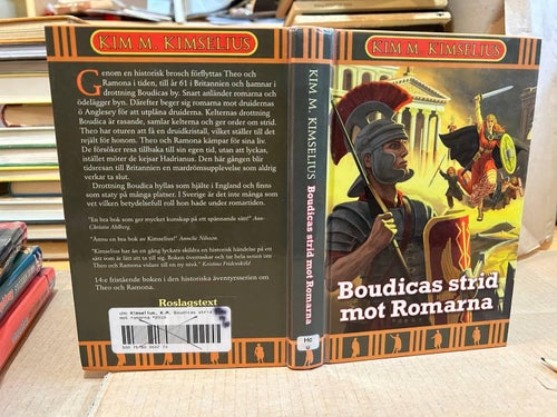 Boudicas strid mot Romarna av Kim M. Kimselius, bok, Very Good plus, SM