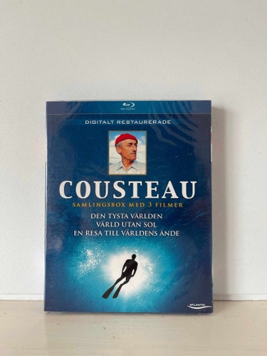 Cousteau Trilogy Blu ray Ny och Inplastad! Samlingsbox