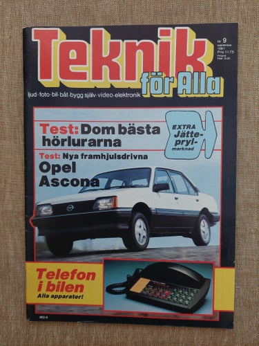 Teknik för Alla, 1981 nr 9