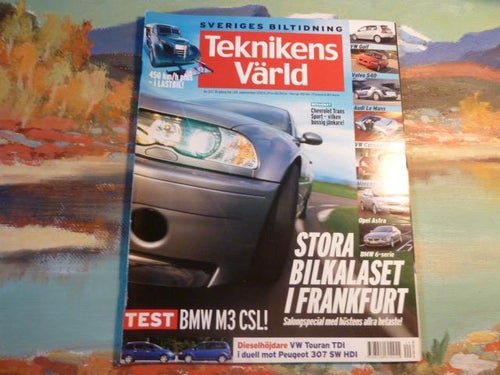 TEKNIKENS VÄRLD, 25/09 2003, NR 20,