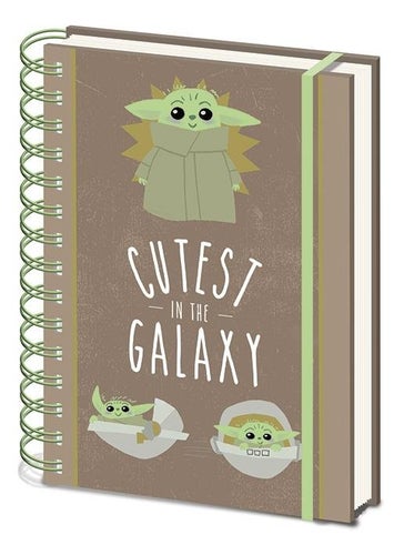 Anteckningsbok - Star Wars The Mandalorian (Cutest In The Galaxy)