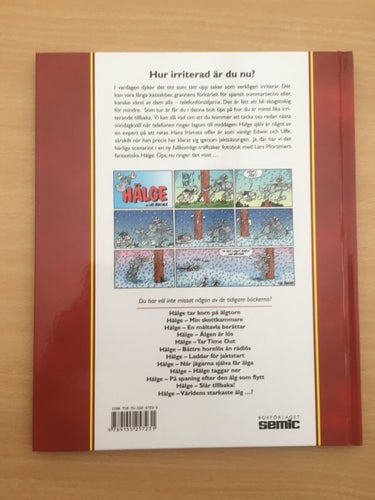 HÄLGE - Över älven efter älgen - Lars Mortimer - Bok nr 13