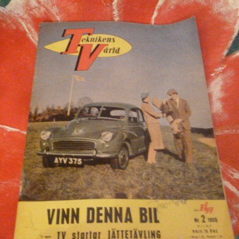 TIDNING, TEKNIKENS VÄRLD, NR 2 - 1955