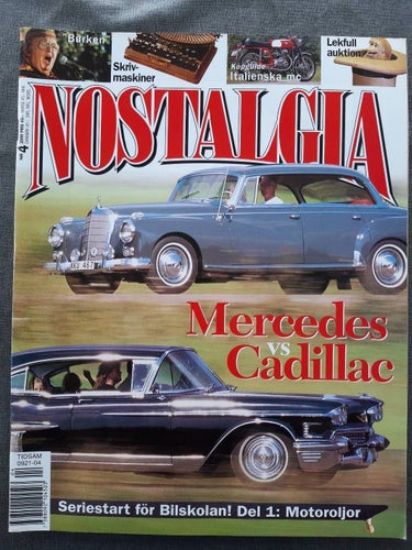 Nostalgia 4 2000: Mercedes 300 vs Cadillac Fleetwood 1958, Austin-Healey Sprite