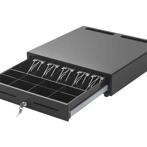 NY Capture CA-CD460-580 Elektronisk Kassalåda 12 / 24 V - svart
