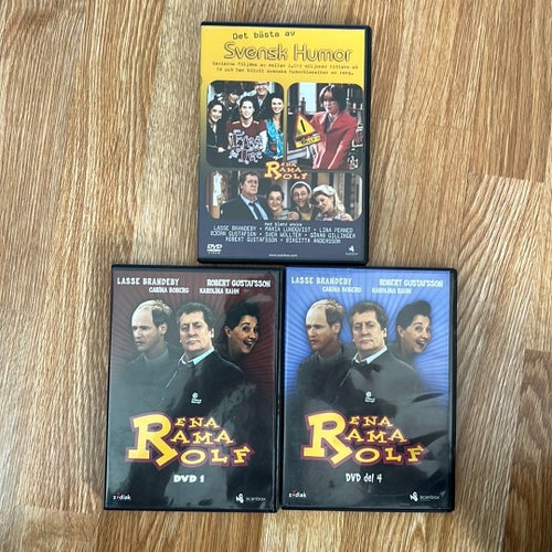 Svensk Humor DVD-paket - Det bästa av Svensk Humor, Ena Rama Olof DVD 1 och DVD