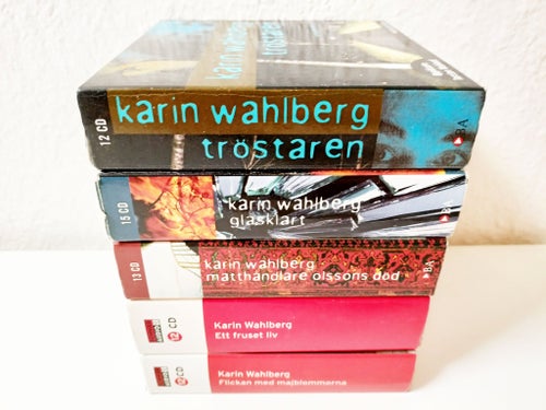 Karin Wahlberg 5st Ljudböcker 64CD Torsten Wahlund