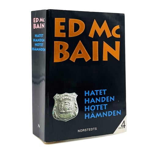 4 Ed McBain böcker i en volym: Hatet, Handen, Hotet & Hämnden (storpocket)