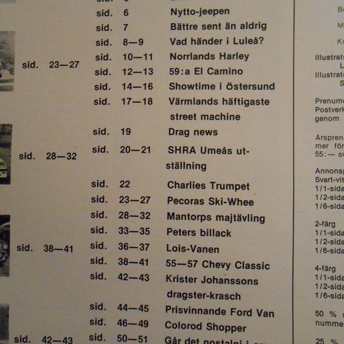 Tidning Colorod Nr 6 1977