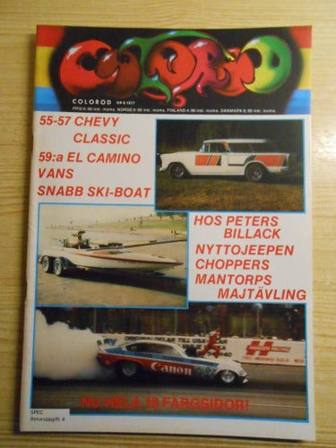 Tidning Colorod Nr 6 1977