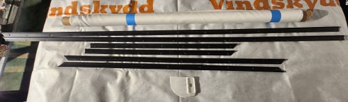 Projektorduk 130" ramspänd 2.35:1