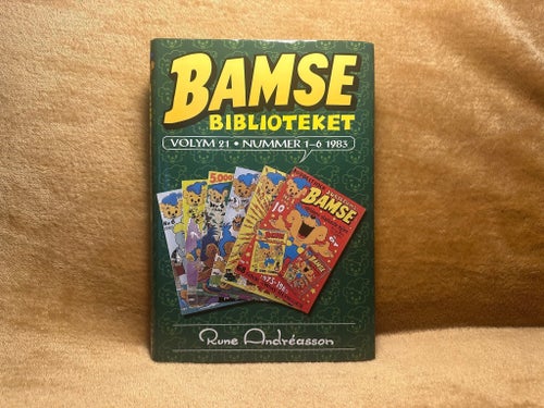 Bamse Biblioteket Volym 21 Nummer 1-6 1983 av Rune Andréasson