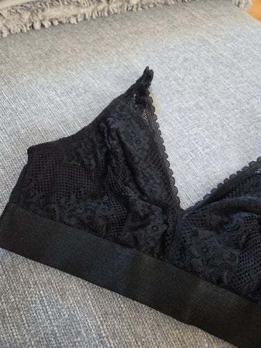 Hunkemöller svart bralette, storlek M