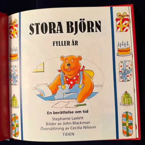 Stora Björn Fyller År av Stephanie Laslett, John Blackman