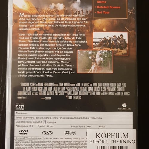 The Alamo DVD